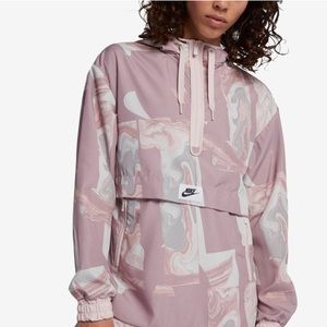 Nike Pink Marble Windbreaker 